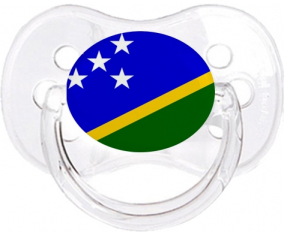 Bandera Islas Salomón Clásico Transparente Cereza Lollipop