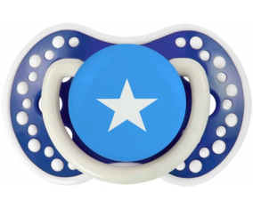 Bandera somalí lovi dynamic azul marino fosforescente