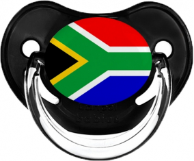 Bandera de Sudáfrica tetin fisiológica negra clásica