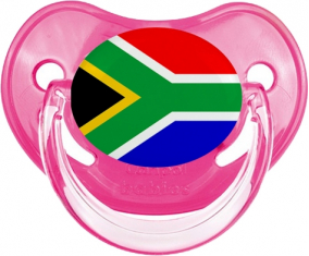 Bandera de Sudáfrica Tétine Rosa Clásica Fisiológica