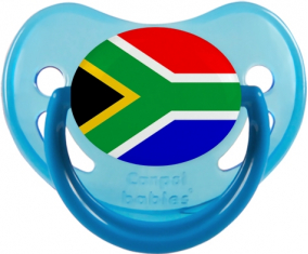 Bandera de Sudáfrica Fisiológica Tetina Fosforescente Azul