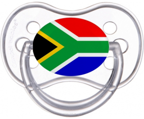 Suceto anatómico transparente clásico de bandera de Sudáfrica