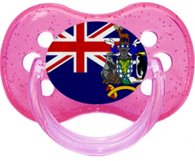 Bandera Georgia del Sur y Las Islas Sandwich del Sur Cherry Lollipop Cherry Glitter