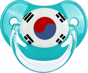 Corea del Sur bandera clásica piruleta fisiológica azul