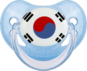 Corea del Sur bandera azul piruleta fisiológica