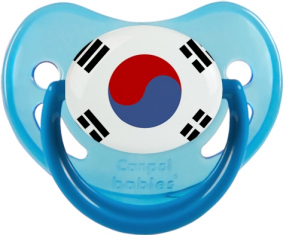 Bandera de Corea del Sur Fosforescente Azul Piruleta Fisiológica