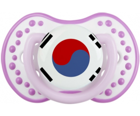Corea del Sur bandera Lollipop lovi dynamic Clásico White-Mauve