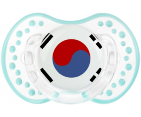 Corea del Sur bandera Lollipop lovi dynamic clásico retro-laguna blanca