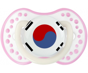 Bandera de Corea del Sur lovi dynamic fosforescente blanco-rosa