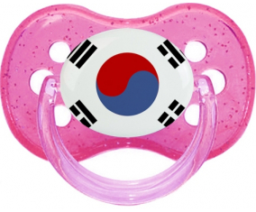 Bandera de Corea del Sur Cereza Brillo Cereza Lollipop