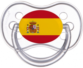 Bandera de España Sucete Anatómico Clásico Transparente