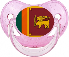 Sri Lanka Sri Lanka Bandera Srilanka Sucete Fisiológico Brillo Brillo Rosa