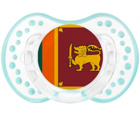 Sri Lanka Sri Lanka Bandera Srilanka Tetine lovi dynamic retro-blanco-laguna clásico