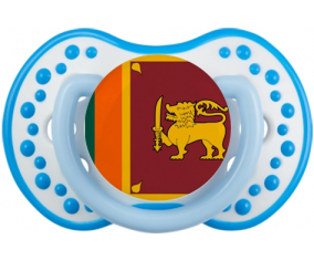 Bandera tetina de Sri Lanka de Sri Lanka lovi dynamic fosforescente blanco-azul