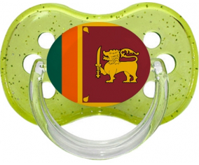 Sri Lanka Sri Lanka Bandera Srilanka verde cereza lentejuelas Lollipop