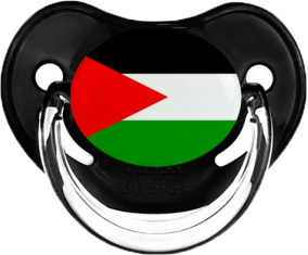 Bandera Palestina Clásica Piruleta Fisiológica Negra