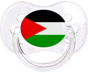 Bandera Palestina Clásico Transparente Cereza Lollipop