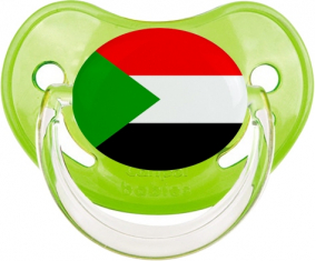 Bandera de Sudán Clásica Piruleta Fisiológica Verde