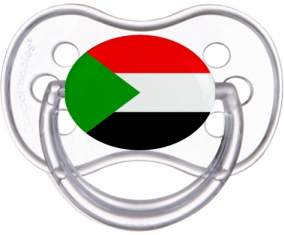 Bandera de Sudán Clásica Piruleta Anatómica Transparente