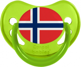Bandera de Svalbard y Jan Mayen Sucete Fisiológico Fosforescente Verde