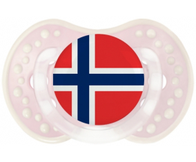 La bandera de Svalbard y Jan Mayen Tetine lovi dynamic clásico retro-rosa-tierno