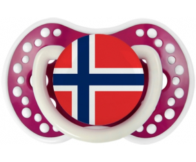 Bandera de Svalbard y Jan Mayen Tetine lovi dynamic Fucsia fosforescente