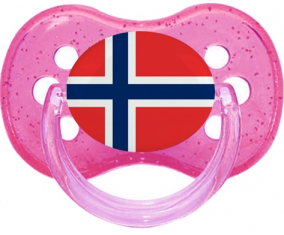 Bandera de Svalbard y lentejuelas Jan Mayen Cherry Lollipop Rose