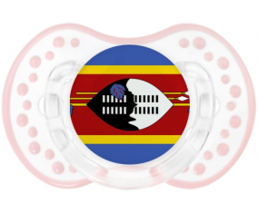 Swaziland bandera Lollipop lovi dynamic clásico retro-blanco-rosa-tierno