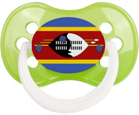 Bandera de Swazilandia Anatómica Clásico Verde