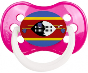 Bandera swazilandia anatómica tetina clásica rosa oscura