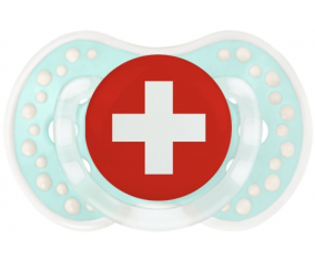 Sucete de bandera suiza lovi dynamic clásico retro-turquesa-laguna