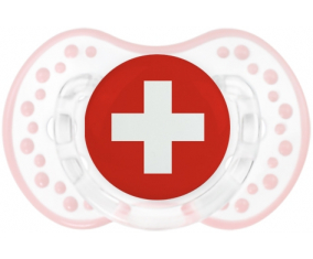 Swiss Flag Sucete lovi dynamic clásico retro-blanco-rosa-tierno
