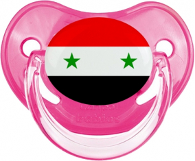 Bandera República Árabe Siria Sucete Rosa Fisiológico Clásico