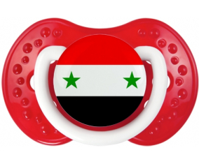 Bandera República Árabe Siria Tetine lovi dynamic Clásico Blanco-Rojo