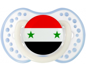 Bandera República Árabe Siria Tetine lovi dynamic Clásico Blanco-cian