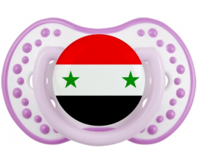 Bandera República Árabe Siria Tetine lovi dynamic Clásico White-Mauve