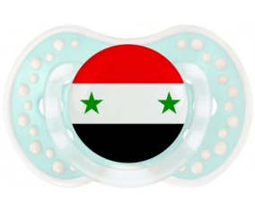 Bandera República Árabe Siria Tetine lovi dynamic clásico retro-turquesa-laguna