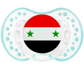 Bandera República Árabe Siria Tetine lovi dynamic clásico retro-laguna blanca