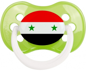 Bandera República Árabe Siria Clásica Piruleta Anatómica Verde