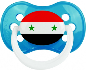 Bandera República Árabe Siria Clásica Cian Anatómica Lollipop