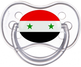 Bandera República Árabe Siria Clásica Transparente Anatómica Lollipop