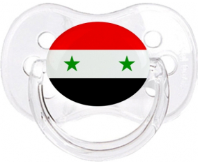 Bandera República Árabe Siria Color cherry lollipop