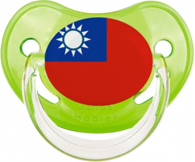 Bandera Taiwán Clásico Piruleta Fisiológica Verde