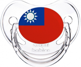 Bandera Taiwán Clásico Transparente Piruleta Fisiológica