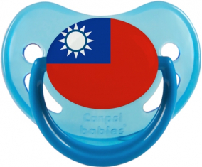 Bandera de Taiwán Fosforescente Azul Piruleta Fisiológica