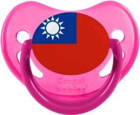 Bandera Taiwán Piruleta Fisiológica Rosa fosforescente
