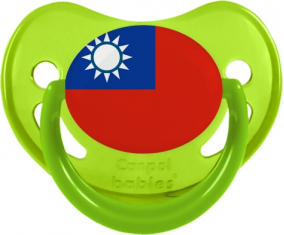Bandera Taiwán Piruleta Fisiológica Fosforescente Verde