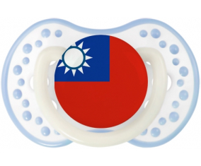 Bandera Taiwan Lollipop lovi dynamic clásico blanco-cian