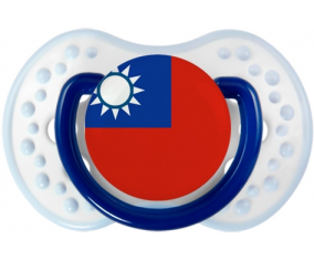 Bandera de Taiwán Lollipop lovi dynamic clásico azul marino-blanco
