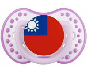Bandera de Taiwán Piruleta lovi dynamic Clásico White-Mauve